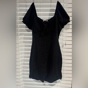 NYC Black Strapless Dress